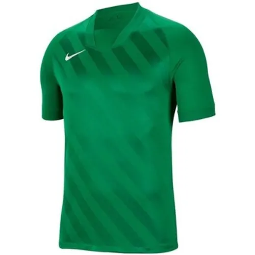 Nike  Dri Fit Challange 3 Y JR  boys's Children's T shirt in Green