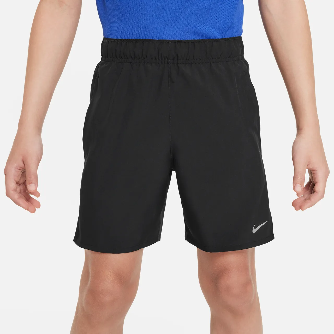 Nike Dri-FIT Challenger Older Kids' (Boys') Training Shorts - Black - Polyester