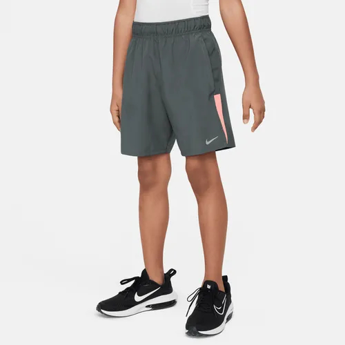 Nike Dri-FIT Challenger Older Kids' (Boys') Training Shorts - Grey - Polyester
