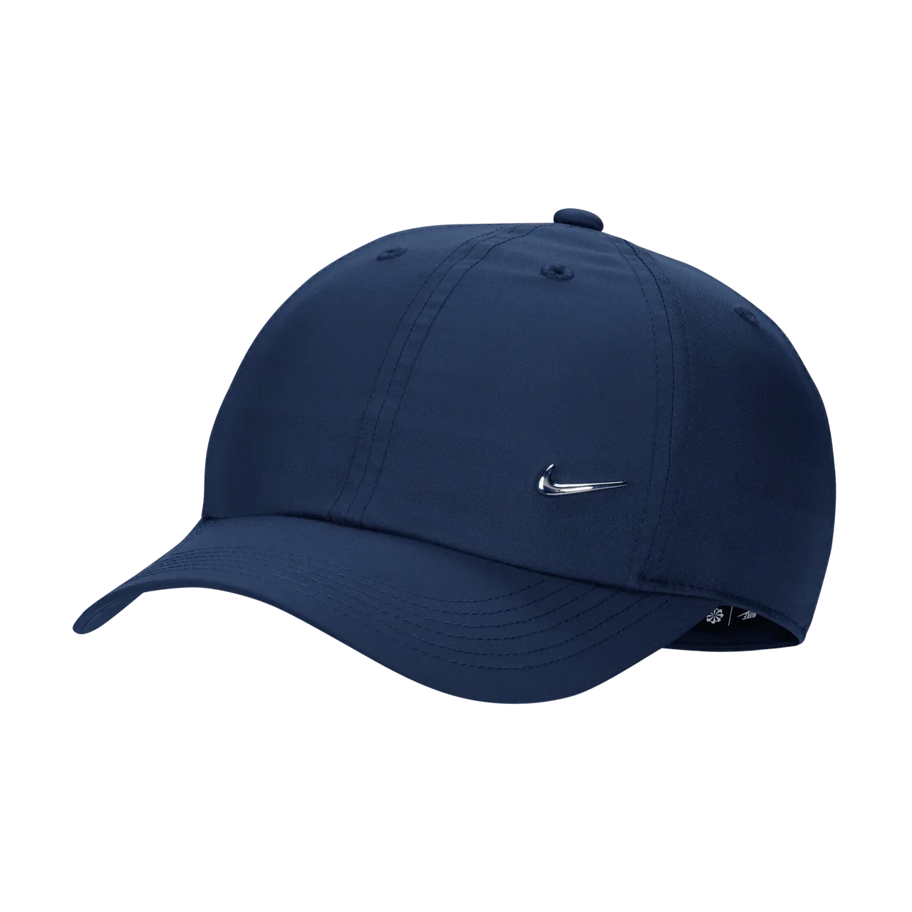 Nike Dri-FIT Club Kids' Unstructured Metal Swoosh Cap - Blue - Polyester