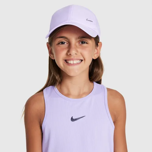 Nike Dri-FIT Club Kids' Unstructured Metal Swoosh Cap - Purple - Polyester