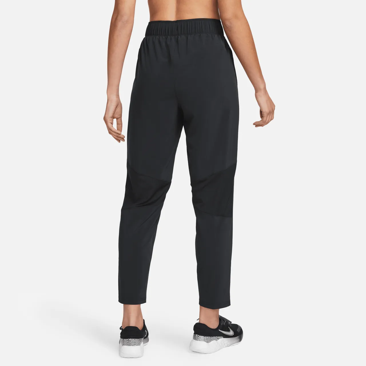 Nike Dri-FIT Fast Women's Mid-Rise 7/8 Running Trousers - Black - Polyester