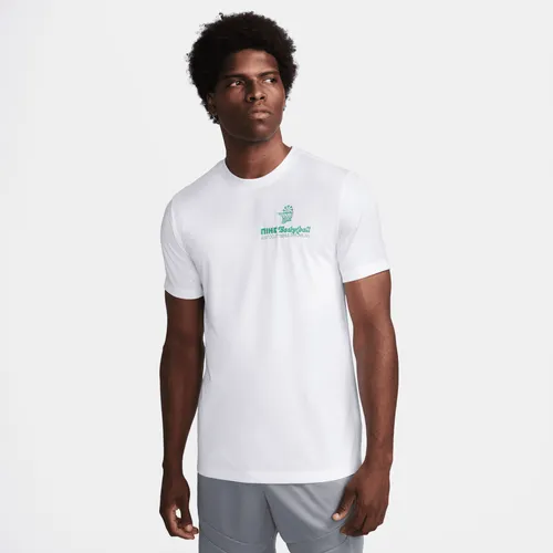 Nike Dri-FIT Men's Basketball T-shirt - White - Polyester