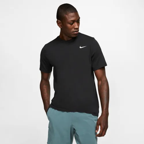 Nike Dri-FIT Men's Fitness T-Shirt - Black - Polyester