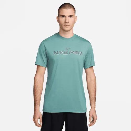 Nike Dri-FIT Men's Fitness T-Shirt - Green - Polyester