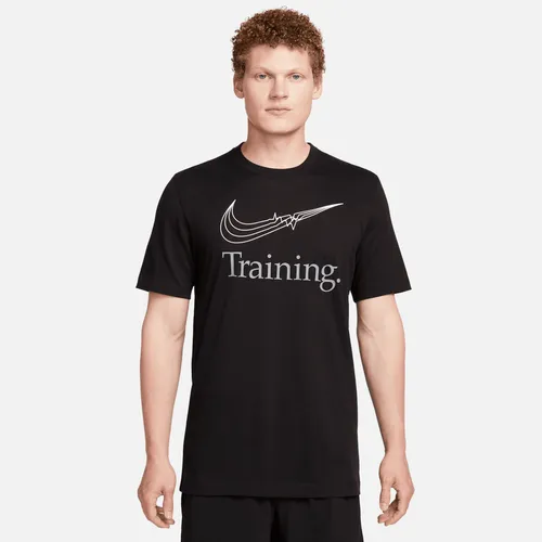 Nike Dri-FIT Men's Training T-Shirt - Black - Polyester