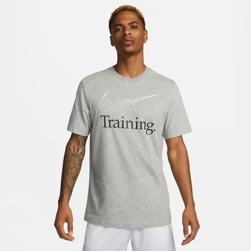 Nike Dri-FIT Men's Training T-Shirt - Grey - Polyester