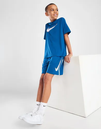 Nike Dri-FIT Multi Poly Shorts Junior - Blue