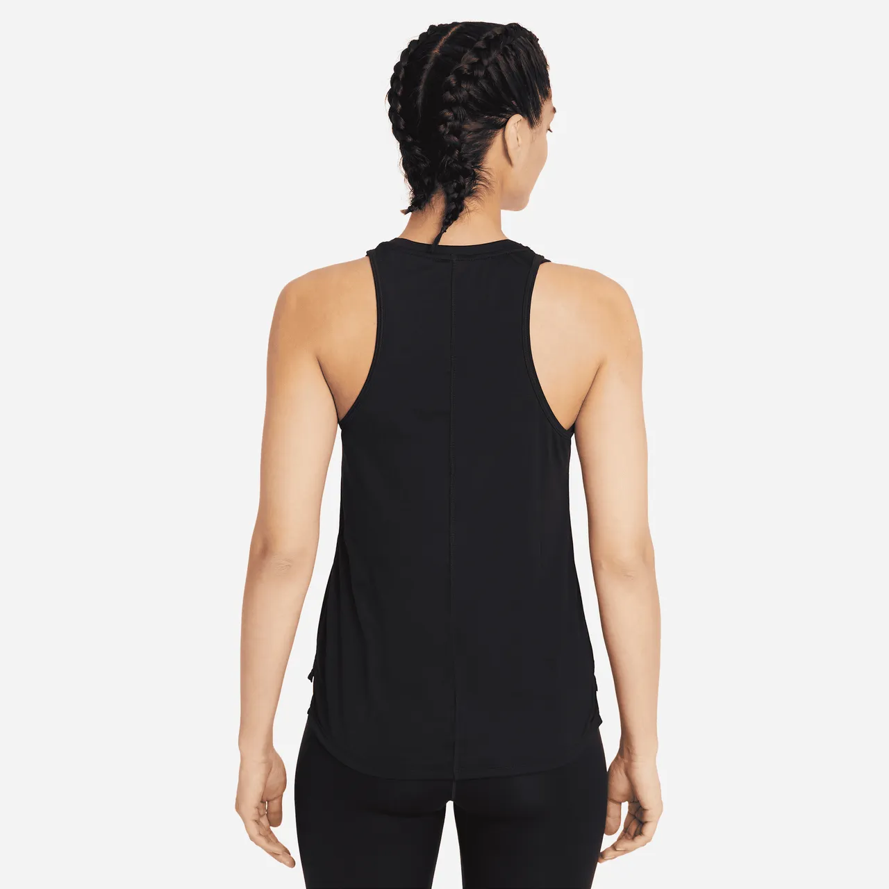 Nike Dri-FIT One Women's Standard Fit Tank - Black - Polyester