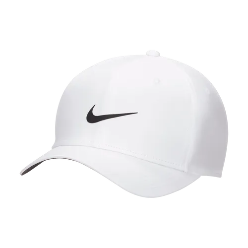 Nike Dri-FIT Rise Structured Snapback Cap - White - Polyester