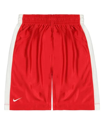 Nike Dri-Fit Supreme Basketball Shorts Red Womens Stretch Bottoms 119803 614