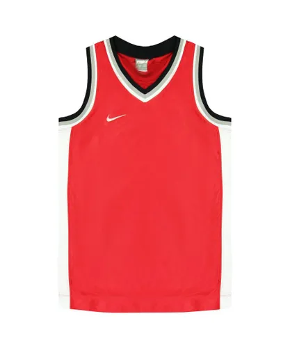 Nike Dri-Fit Supreme Tank Top Red Womens Basketball Sleeveless 119802 614