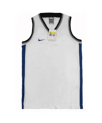 Nike Dri-Fit Supreme Tank Top White Womens Basketball Sleeveless 119802 104