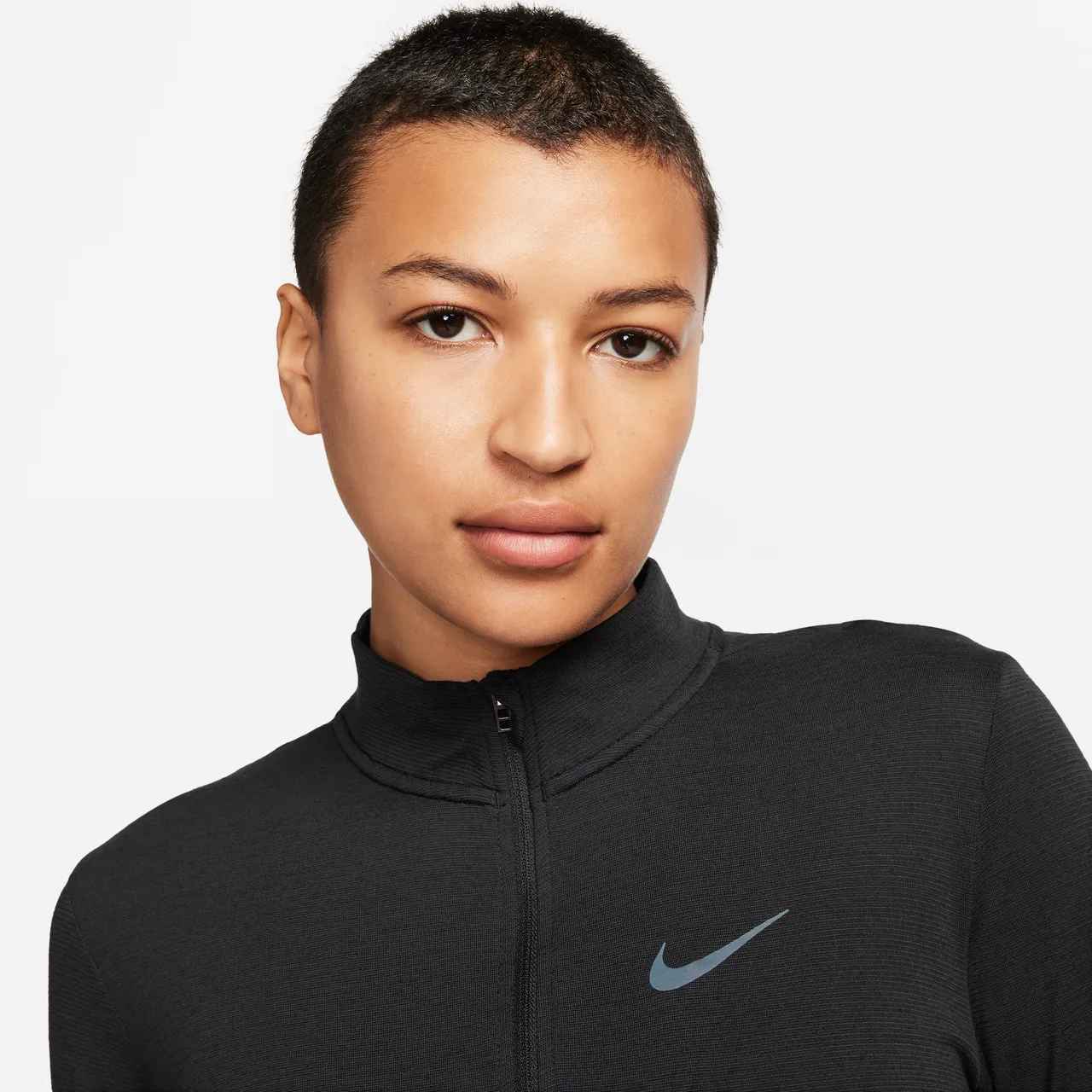 Nike Dri-FIT Swift Women's Long-Sleeve Wool Running Top - Black - Nylon