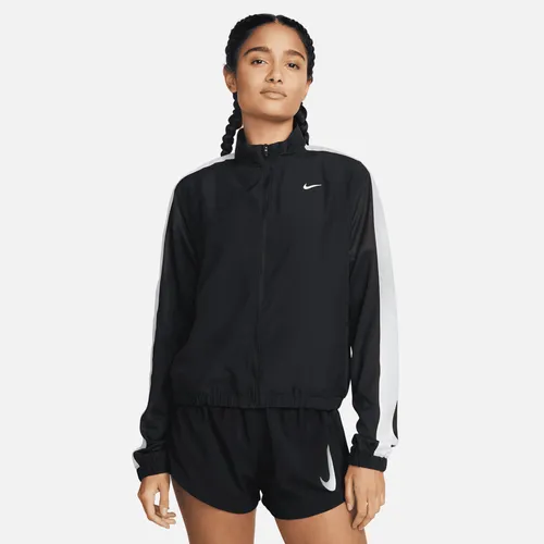 Nike Dri-FIT Swoosh Run Women's Running Jacket - Black - Polyester