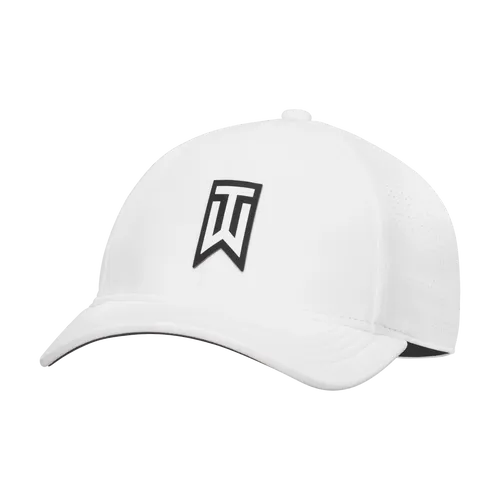 Nike Dri-FIT Tiger Woods Legacy91 Golf Hat - White - Polyester