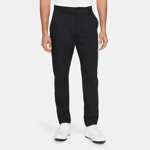 Nike Dri-FIT UV Men's Slim-Fit Golf Chino Trousers - Black - Polyester