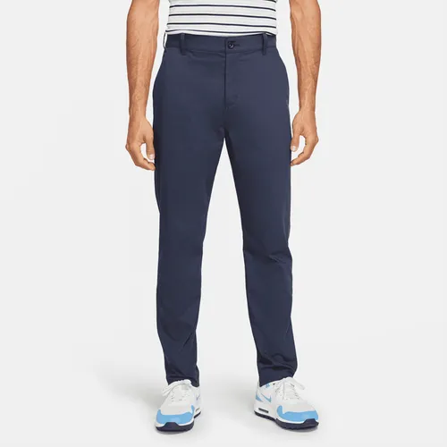 Nike Dri-FIT UV Men's Slim-Fit Golf Chino Trousers - Blue - Polyester