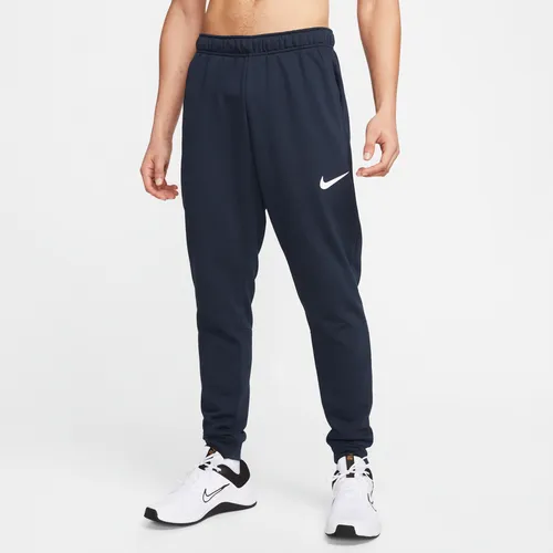 Nike Dry Men's Dri-FIT Taper Fitness Fleece Trousers - Blue - Polyester
