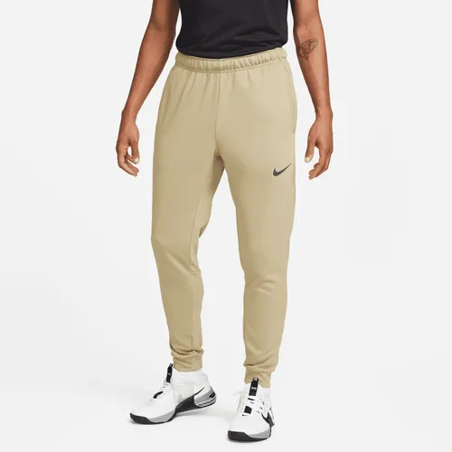 Nike Dry Men's Dri-FIT Taper Fitness Fleece Trousers - Brown - Polyester