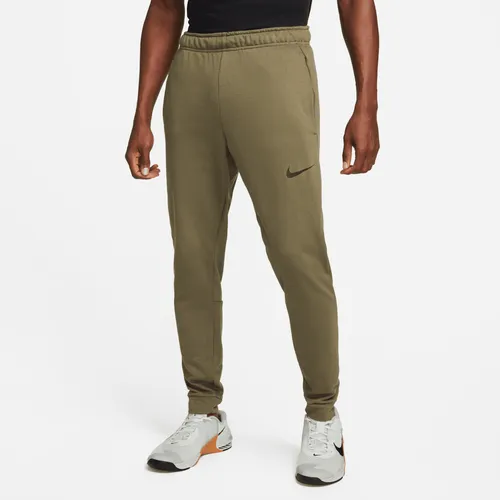 Nike Dry Men's Dri-FIT Taper Fitness Fleece Trousers - Green - Polyester