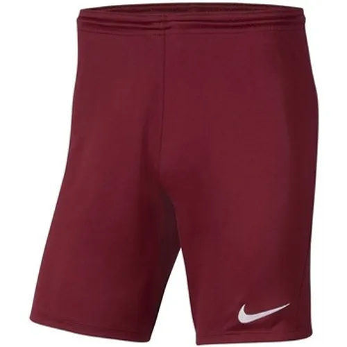 Nike  Dry Park Iii NB K  boys's Children's Cropped trousers in Bordeaux