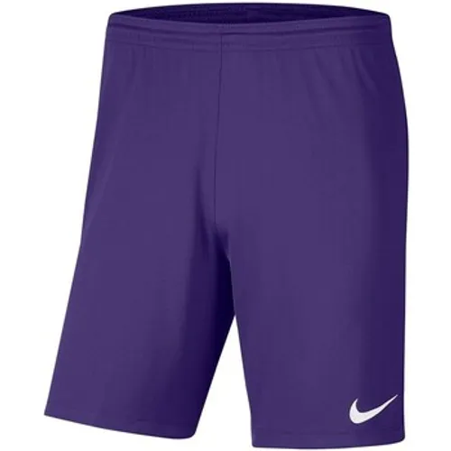 Nike  Dry Park Iii NB K  boys's Children's Cropped trousers in Purple