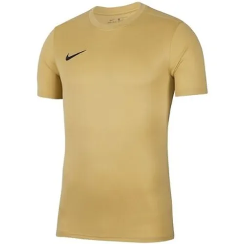 Nike  Dry Park Vii Jsy  boys's Children's T shirt in Yellow