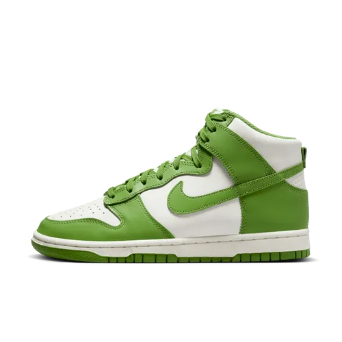 Nike Dunk High Women's Shoes - Green - Leather