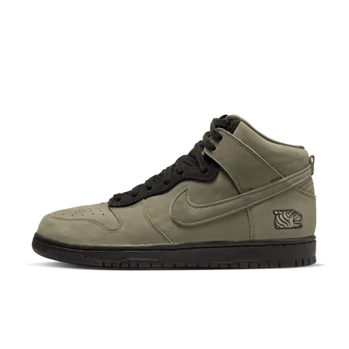 Nike Dunk High x SOULGOODS Men's Shoes - Green - Leather