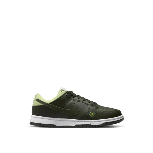 Nike , Dunk Low Avocado Sneakers ,Green female, Sizes: