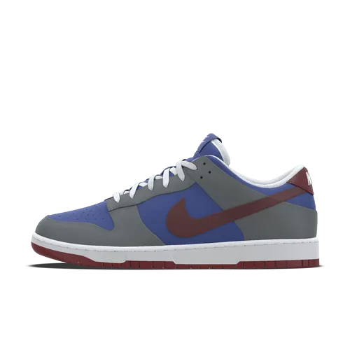 Nike Dunk Low By You Custom Men's Shoes - Grey - Leather