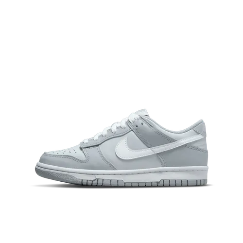 Nike Dunk Low Older Kids' Shoes - Grey