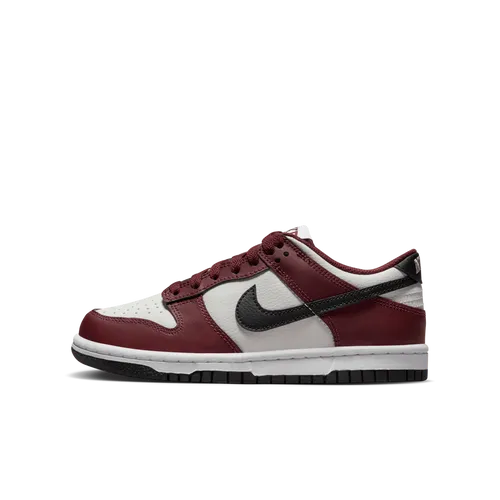 Nike Dunk Low Older Kids' Shoes - Red