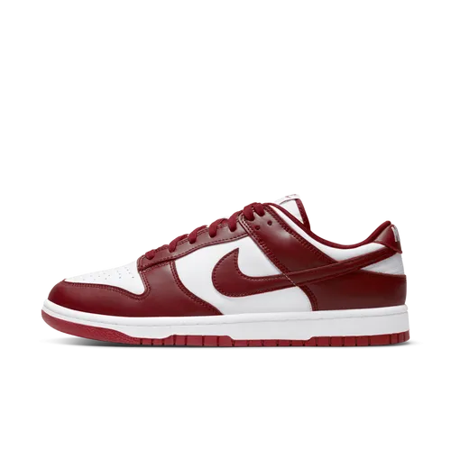 Nike Dunk Low Retro Men's Shoe - Red - Leather