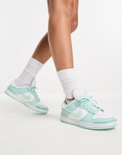 Nike Dunk Twist low trainers in jade ice and white-Blue