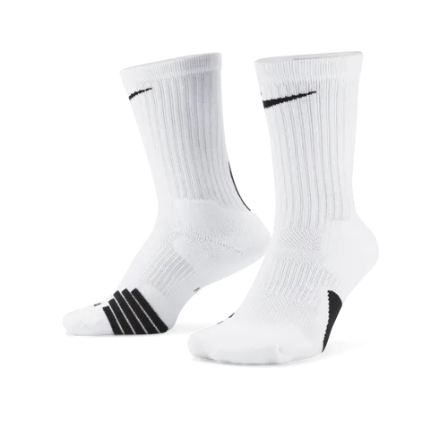 Nike Elite Crew Basketball Socks - White