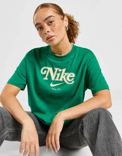 Nike Energy Boyfriend T-Shirt - Green - Womens