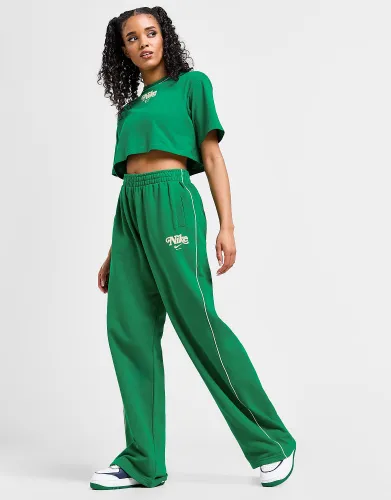 Nike Energy Wide Leg Track Pants - Green - Womens