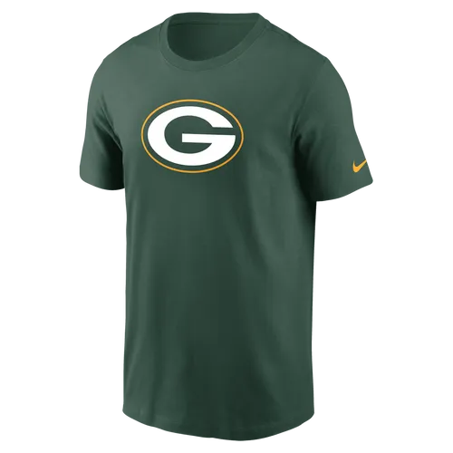 Nike Essential (NFL Green Bay Packers) Older Kids' (Boys') Logo T-Shirt - Green - Polyester