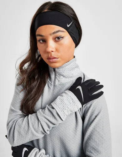 Nike Essential Running Headband & Gloves Set - Black