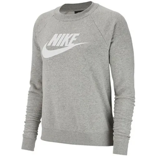 Nike  Essentials Crew Flc Hbr  men's Sweatshirt in Grey