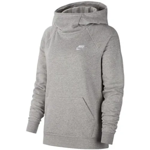 Nike  Essentials Fnl PO Flc  women's Sweatshirt in Grey