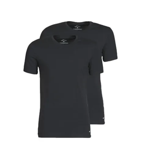 Nike  EVERYDAY COTTON STRETCH  men's T shirt in Black