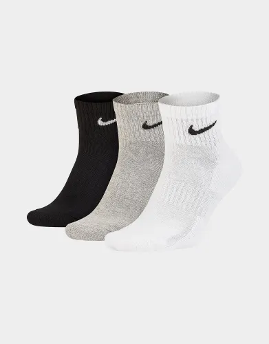 Nike  Everyday Cushioned Training Ankle Socks (3 Pairs) - White