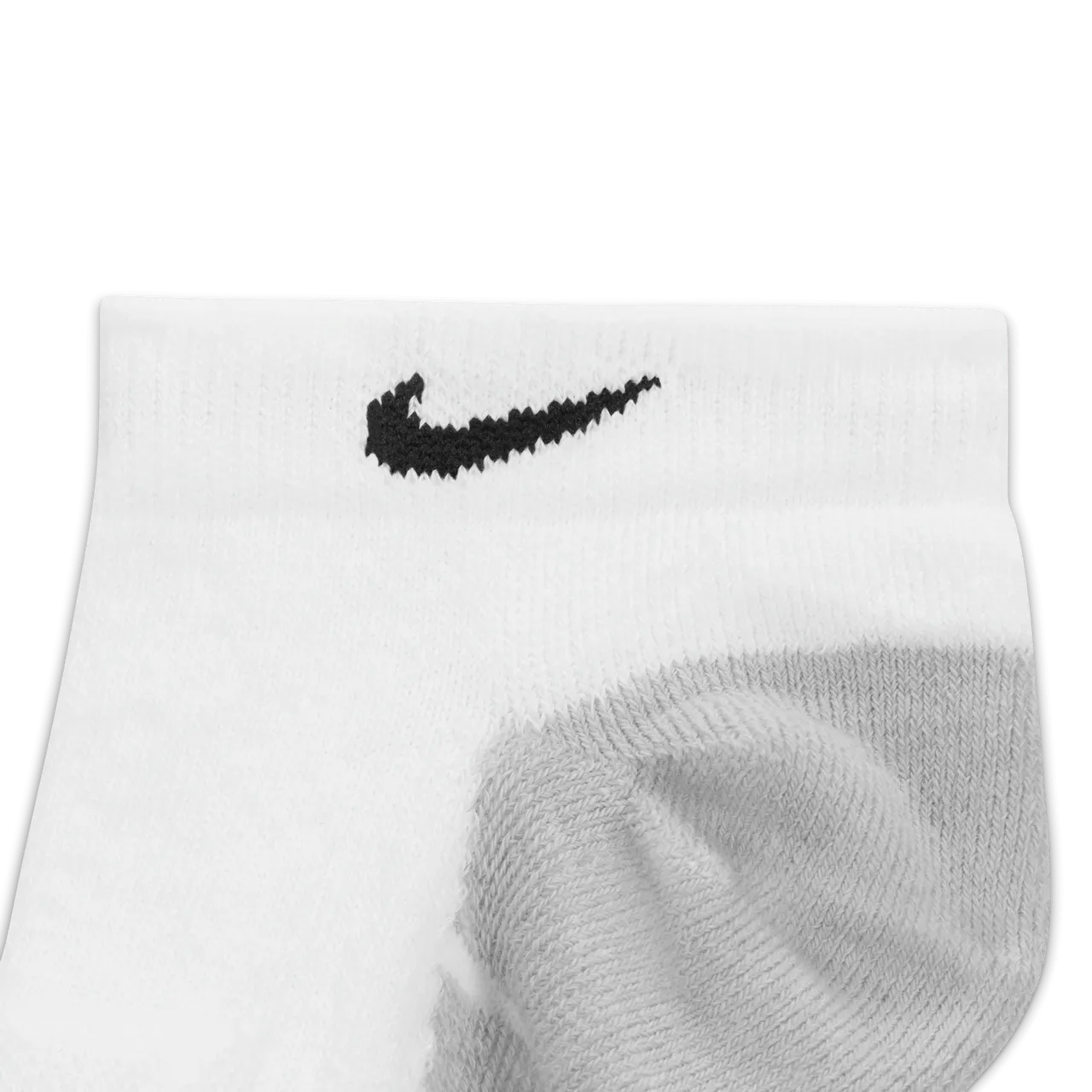Nike Everyday Max Cushioned Training No-Show Socks (3 Pairs) - White - Polyester
