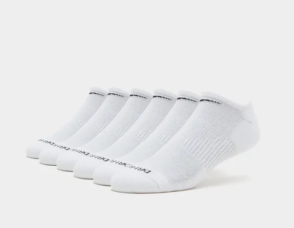 Nike Everyday Plus Cushioned No Show Socks (6 Pack), White