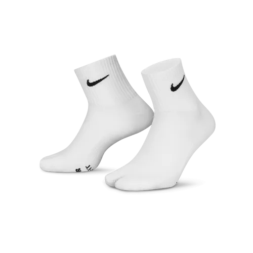 Nike Everyday Plus Lightweight Ankle Split-Toe Socks - White - Polyester
