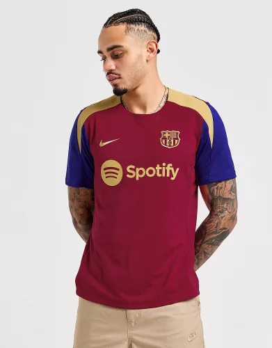 Nike FC Barcelona Strike T-Shirt - Noble Red - Mens