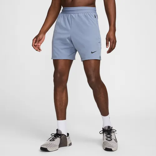 Nike Flex Rep 4.0 Men's Dri-FIT 18cm (approx.) Unlined Fitness Shorts - Blue - Polyester